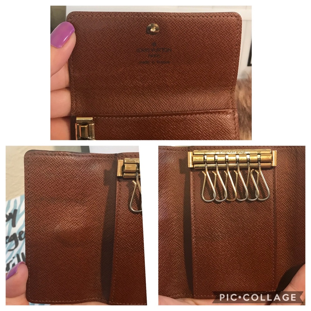 Price Firm Monogram Canvas 6 key ring holder - Picture 6 of 7